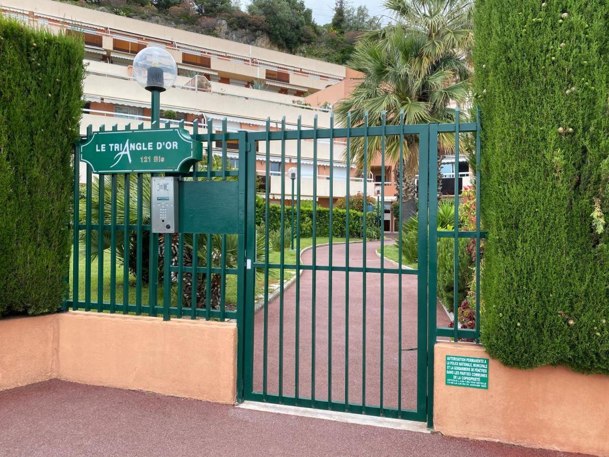 Superbe 2P vue mer, ensoleillé, piscine Roquebrune-Cap-Martin Extérieur photo
