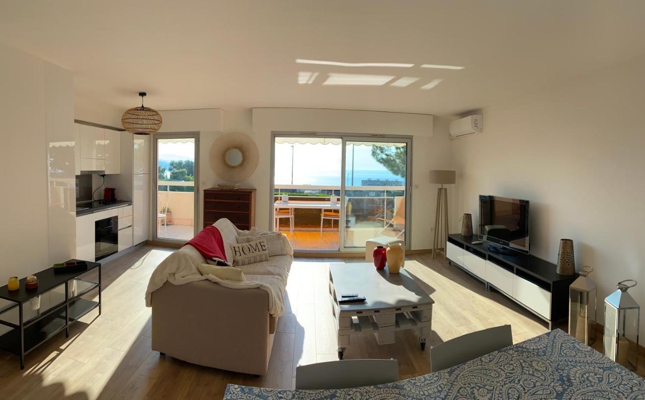 Superbe 2P vue mer, ensoleillé, piscine Roquebrune-Cap-Martin Extérieur photo