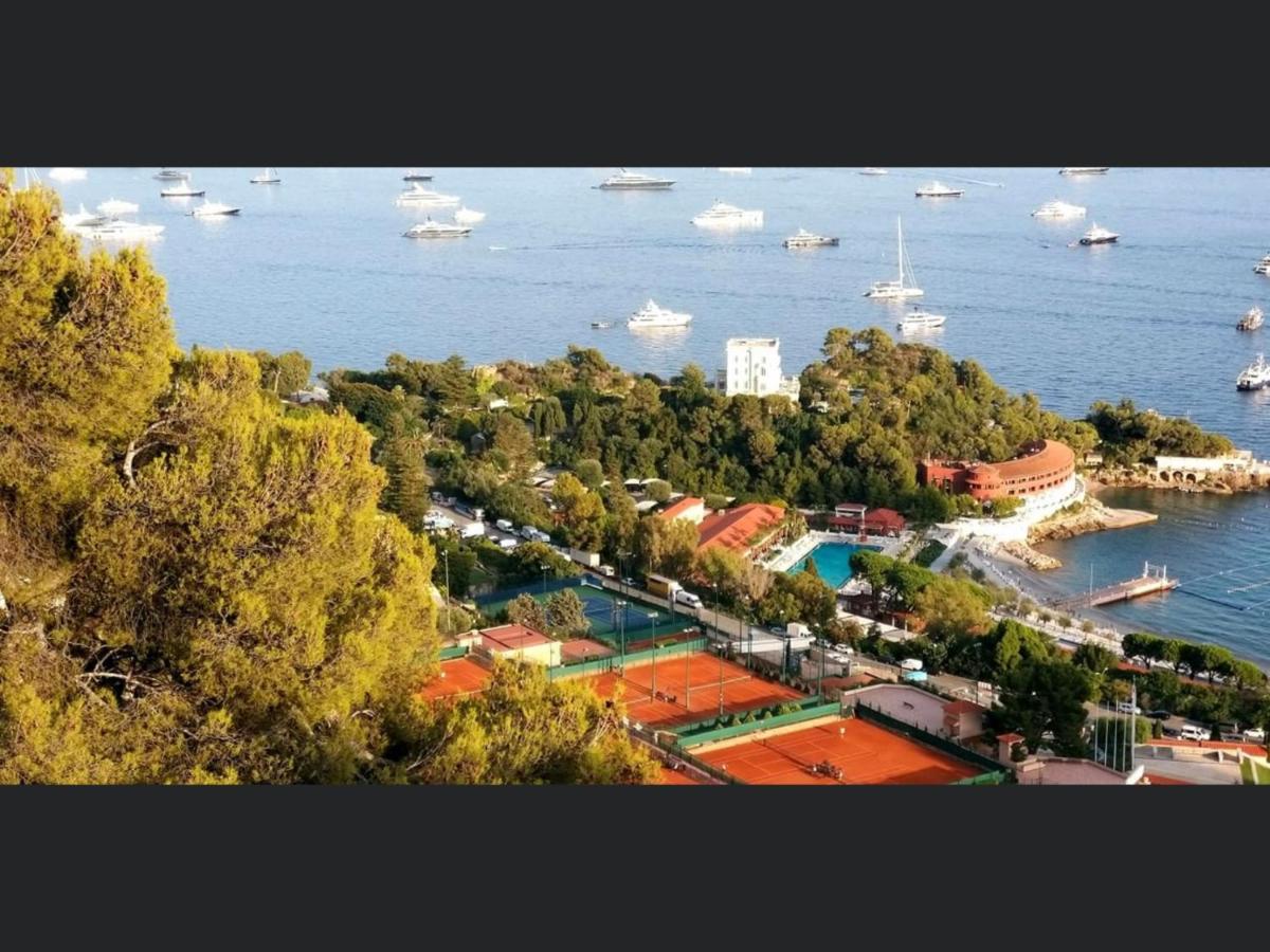 Superbe 2P vue mer, ensoleillé, piscine Roquebrune-Cap-Martin Extérieur photo