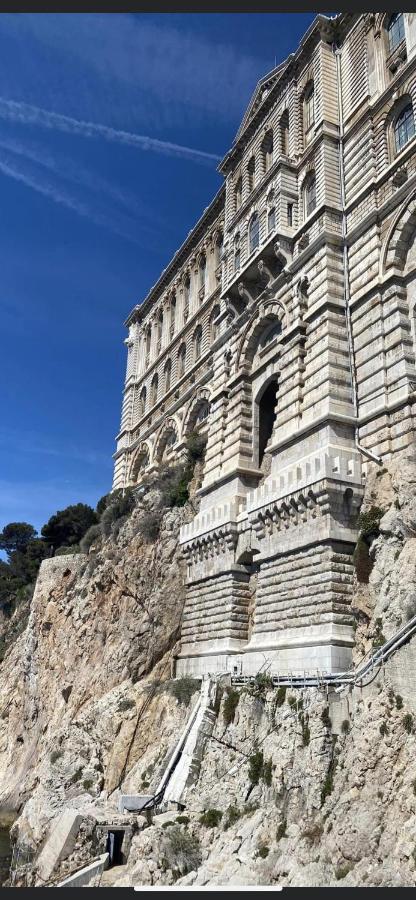 Superbe 2P vue mer, ensoleillé, piscine Roquebrune-Cap-Martin Extérieur photo