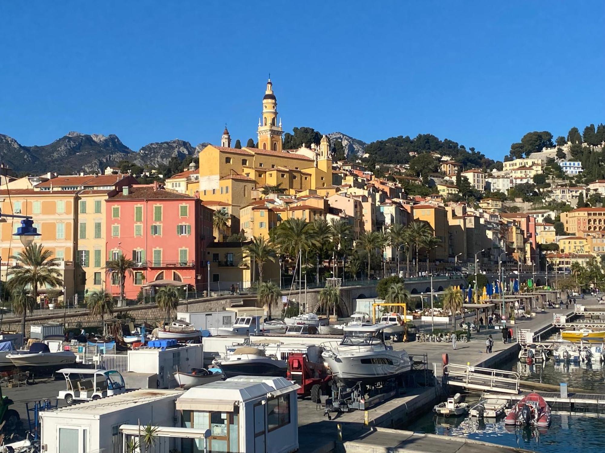 Superbe 2P vue mer, ensoleillé, piscine Roquebrune-Cap-Martin Extérieur photo